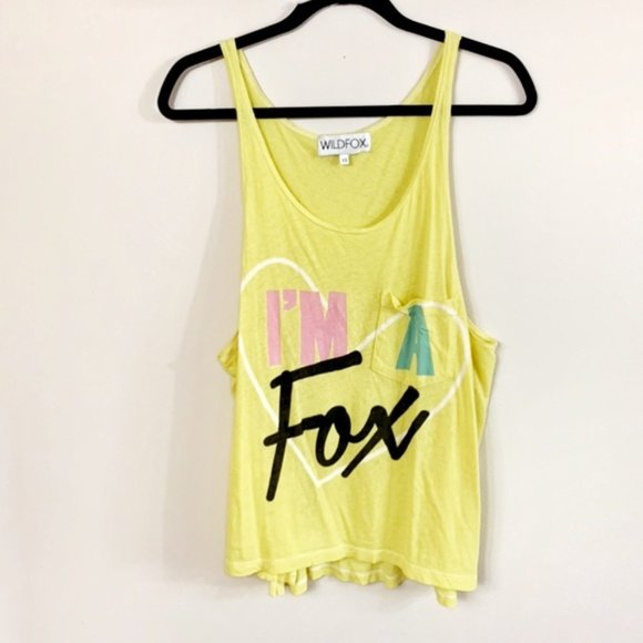 🌙Wildfox I’m A Fox Tank - Picture 4 of 11
